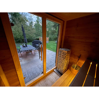 Patio XXS Outdoor Sauna 3-Person | Leil Saunas