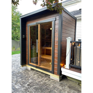 Patio XXS Outdoor Sauna 3-Person | Leil Saunas