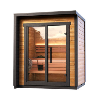 Patio XXS Outdoor Sauna 3-Person | Leil Saunas