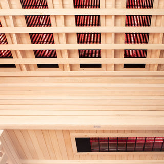 Heritage Lux IR Grand Pavilion Hybrid Outdoor Sauna