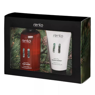 Arctic Pine Body Wash & Sauna Honey Gift Set | Rento