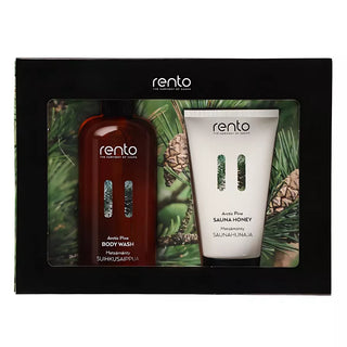 Arctic Pine Body Wash & Sauna Honey Gift Set | Rento