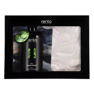 Rento Gift Box with Birch Sauna Scent & Seat Covers | SaunaPlace