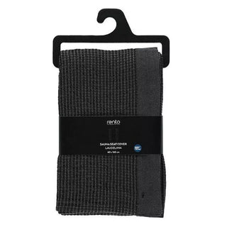 Rento Kenno Sauna Seat Cover – Black (23.6″ x 63″)