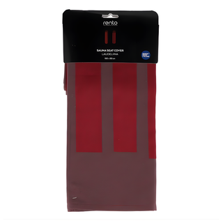 Rento Laituri Sauna Seat Cover – Red (19.7″ x 59″)