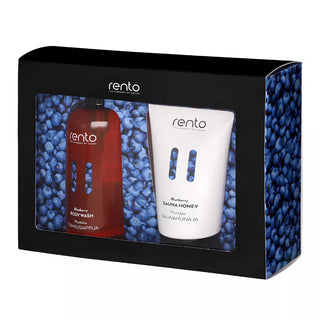 Blueberry Body Wash & Sauna Honey Gift Box | Rento