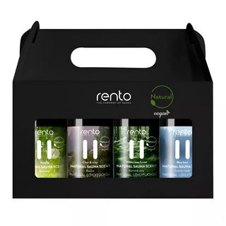 Natural Sauna Scent Gift Box 4 x 3.38 fl oz | Rento