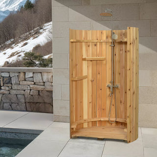 Crescent Outdoor Shower | Rinse