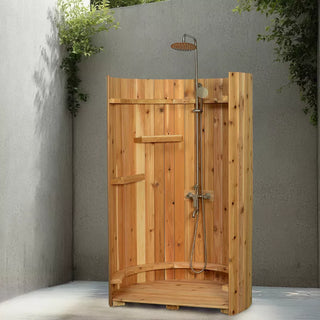 Crescent Outdoor Shower | Rinse