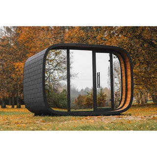 Round Cube 2.4 Double 5-Person Sauna | Leil Saunas