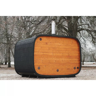Round Cube 2.4 Single 6-8 Person Sauna | Leil Saunas