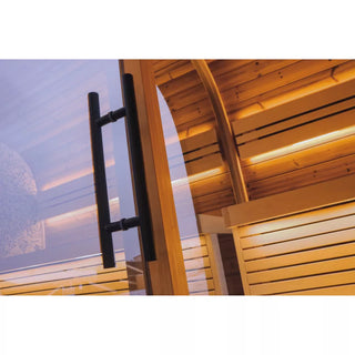 Round Cube 2.4 Single 6-8 Person Sauna | Leil Saunas
