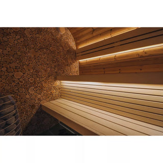 Round Cube 2.4 Single 6-8 Person Sauna | Leil Saunas