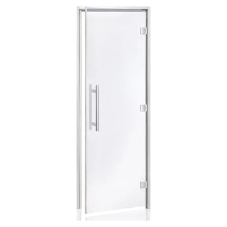 Premium ADA Steam Room Door w/ Clear Glass 39″ x 82 1/4″ RH, Self-Closing