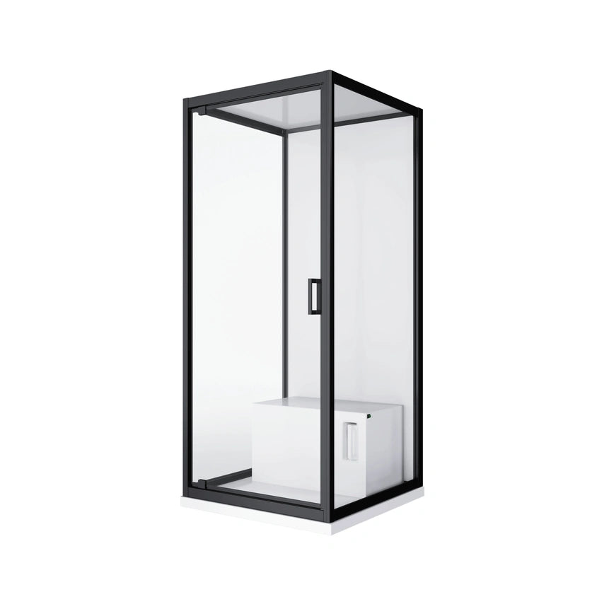 (Image placeholder) Mr. Steam SteamPod: A Plug-In Steam Shower Solution for Gyms and Home Recovery Zones — lifestyle/in-room