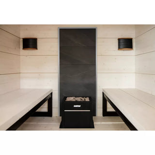 Stone Wall 71.8" x 25" Gray Frame | Harvia