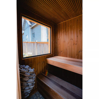 Custom Indoor Cedro Sauna™ The Forest 5’x6’ cut to your precise dimensions