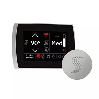 ThermaSol SignaTouch Control (Wall Mount) + Steam Head Kit (Round)