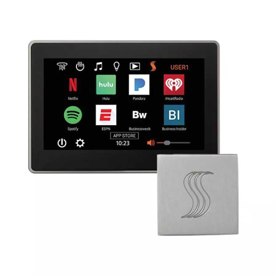 ThermaSol ThermaTouch2 7 Control + Steam Head Kit (Square) – The ThermaSol ThermaTouch2 7 Control + Steam Head Kit (Square) – The
