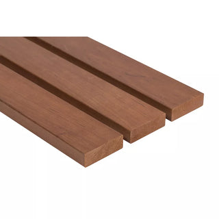 Dark Thermo-Alder SHP Sauna Wood - Bench Board 5/4×4