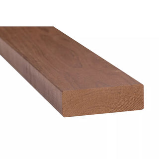 Dark Thermo-Alder SHP Sauna Wood - Bench Board 5/4×4