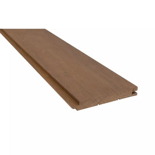 Dark Thermo-Alder STS4 Sauna Wood - Wall Paneling T&G 1x5