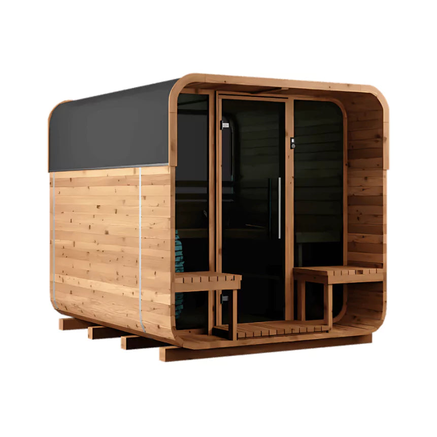 (Image placeholder) Outdoor Sauna Kits: Top Picks by Size, Style, and Budget — compact outdoor sauna placement and footprint