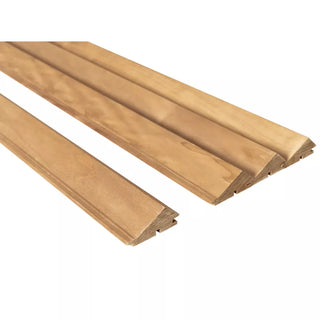 Thermo-Aspen Wave Sauna Wood - Wall Paneling T&G 5/4 x 3