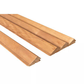 Thermo-Aspen Wave Sauna Wood - Wall Paneling T&G 5/4 x 3