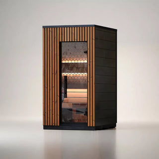 Viva 120 Outdoor Sauna 1-Person | Leil Saunas