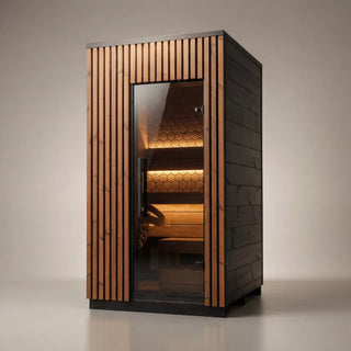 Viva 120 Outdoor Sauna 1-Person | Leil Saunas