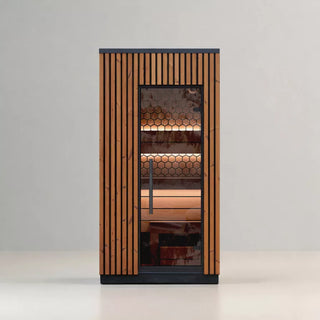Viva 120 Outdoor Sauna 1-Person | Leil Saunas