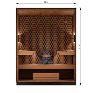 Leil Saunas Viva 180 Outdoor Sauna