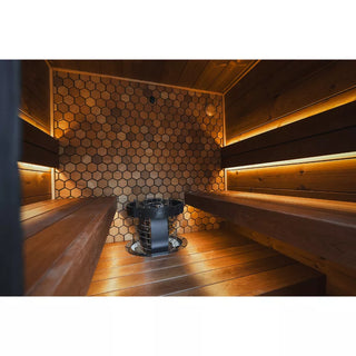 Viva 180 Outdoor Sauna 2-3 Person | Leil Saunas