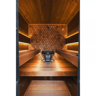 Viva 180 Outdoor Sauna 2-3 Person | Leil Saunas