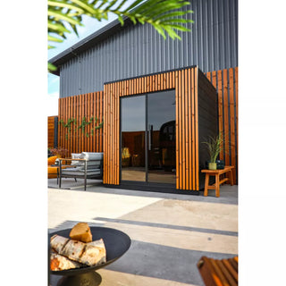 Viva 210 Outdoor Sauna 4-Person | Leil Saunas