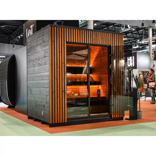 Viva 210 Outdoor Sauna 4-Person | Leil Saunas