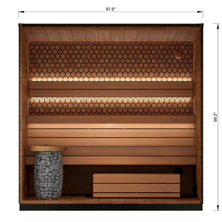Leil Saunas Viva 250 Outdoor Sauna
