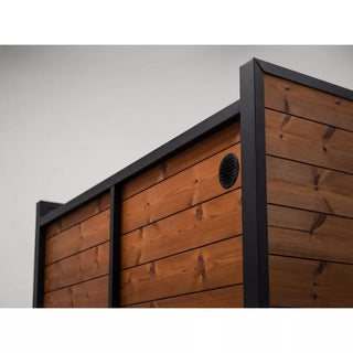 Viva 250 Outdoor Sauna 5-Person | Leil Saunas