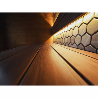 Viva 250 Outdoor Sauna 5-Person | Leil Saunas