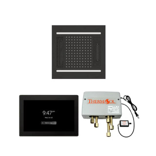 ThermaSol Wellness Shower Package - HydroVive 14 Rainhead + ThermaTouch2 15 Control + Digital Shower Valve