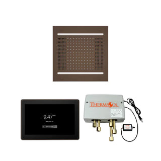 ThermaSol Wellness Shower Package - HydroVive 14 Rainhead + ThermaTouch2 15 Control + Digital Shower Valve