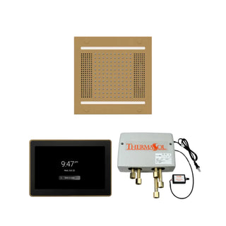 ThermaSol Wellness Shower Package - HydroVive 14 Rainhead + ThermaTouch2 15 Control + Digital Shower Valve