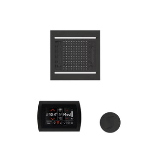 ThermaSol Wellness Steam Package - HydroVive 14 Rainhead + SignaTouch Control (Wall Mount) + Steam Head Kit (Round)