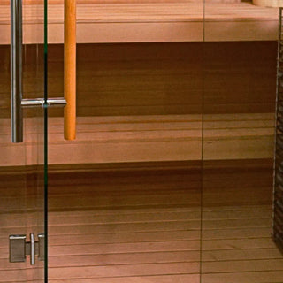 Custom Indoor Cedro Sauna™ Signature All-Wood Floor - Whole Floor Coverage (Maui, Chess)