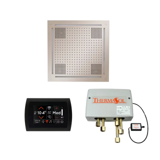 ThermaSol Wellness Shower Package - HydroVive 18 Rainhead + SignaTouch Control (Wall Mount) + Digital Shower Valve