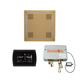 ThermaSol Wellness Shower Package - HydroVive 18 Rainhead + SignaTouch Control (Wall Mount) + Digital Shower Valve