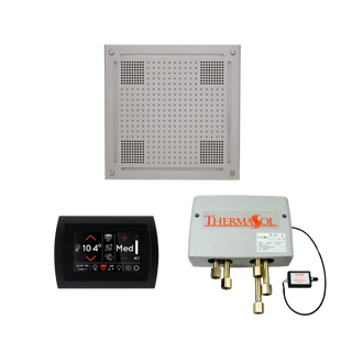 ThermaSol Wellness Shower Package - HydroVive 18 Rainhead + SignaTouch Control (Wall Mount) + Digital Shower Valve