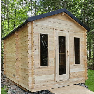 Canadian Timber Georgian Cabin Outdoor Sauna | Dundalk