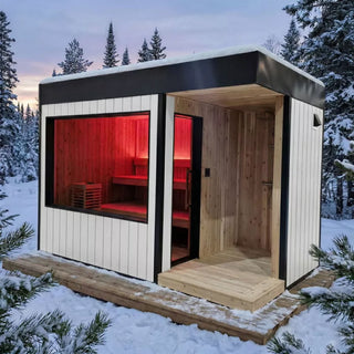 Astra Sauna Max with Integrated Shower | Dundalk  Leisurecraft